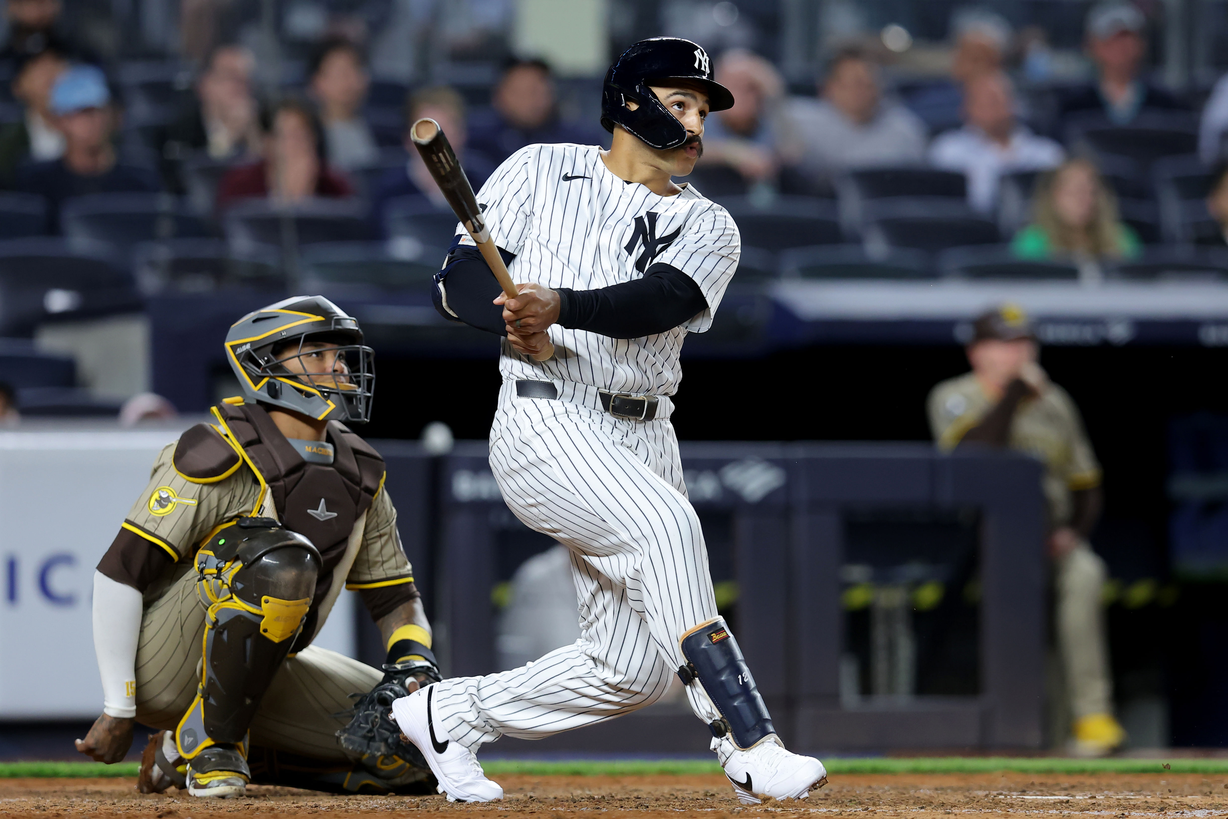 Trent Grisham could hit a home run (Imagn)